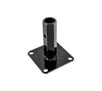 Bricoferr Coppia di assi porta ruote per motozappe - 23 mm corto