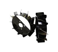 Bricoferr Coppia di ruote agricole in ferro 500x10