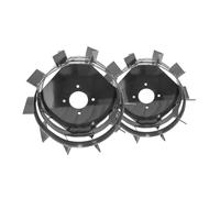 Bricoferr COPPIA RUOTE IN METALLO 400/8