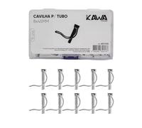 Bricoferr Perni pieghevoli per tubi 8 x 45 mm (10 pezzi)