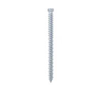 bricoleva.it Set di 100 Viti di Ancoraggio Diretto per Calcestruzzo, a Muro senza Tassello, Impronta Torx. Turbo, Turboviti per Cemento - TC Testa Cilindrica 7,5x92 mm
