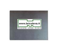 bricoleva.it Spatola in Acciaio - Spatole per Stucco - Spatola Dentata - Spatola Piatta - Set di spatole - Spatola con lama in acciaio - Spatola Formato Tessera (Dentata Mm100)