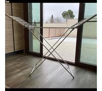 BricoLoco.com Stendibiancheria ali elettrico pieghevole a basso consumo. Evitare di asciugare i vestiti sul radiatore. Portatile. Piegato occupa un piccolo spazio. Stendibiancheria per asciugacapelli.