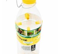 Bricoloco Kit Anti Pest per Alberi da frutto con Attractente di Feromoni Mosche della Frutta e Mosca dell'Ulivo. Bottiglia con Quattro Pastiglie e Gancio (5)