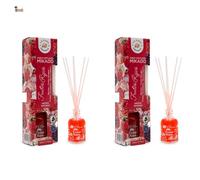 BricoLoco. Mikado 50ml aroma dolce frutti rossi più comodi e sicuri delle candele. Deodorante per casa, casa, camera. Aroma dolce fruttato (2)