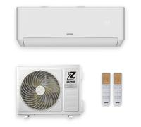 Briconess.com Condizionatore climatizzatore da parete 24000 BTU con Wi-Fi doppio telecomando e assistente vocale ZTQ Zephir