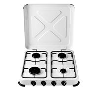 Briconess.com Fornello BB Gas cucinino 4 fuochi Struttura in Acciaio da Campeggio Niklas