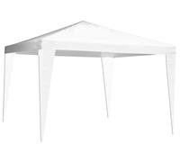 Briconess.com Gazebo 3x3 m in Acciaio con Telo in polietilene Bianco Oasis