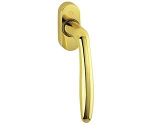 Briconess.com Maniglia per infissi in ottone Hoppe Roissy