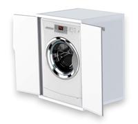 Briconess.com Mobile armadietto in resina a 2 ante copri lavatrice 68,5x64,5x88h cm