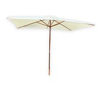 Briconess.com Ombrellone rettangolare 2x3 mt da giardino con palo centrale in legno e air vent River