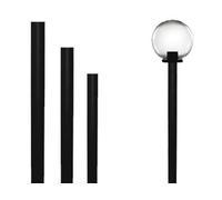 Briconess.com Pali per lampione Sfera Globo in PVC in Diverse Altezze - 120 cm