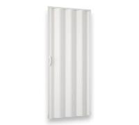 Briconess.com Porta a Soffietto in PVC Rigido con Apertura Laterale e Chiusura con Maniglia 82x212 cm