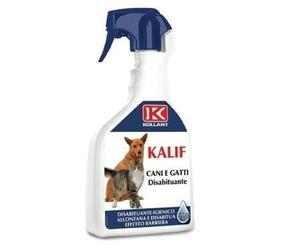 Briconess.com Repellente Spray 750 ml disabituante igienico per Cani e Gatti Kollant Kalif