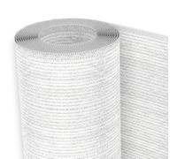 Briconess.com Rete ombreggiante Copertura 90% Bianca in miniroll - H2 mt. - Rotolo 5 mt.