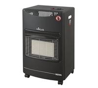 Briconess.com Stufa a Gas infrarossi da Interno Tre Elementi con Ruote Niklas Nova 4200 Watt