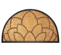 Briconess.com Zerbino fuoriporta in Cocco e Gomma Rettangolare 45x75 cm Brixo Cocorub Mezzaluna