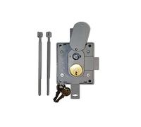 BRICOQUI SERRATURA RICAMBIO PER CONTATORE ENEL MONOFASE, Grigio
