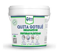 BRICOSALVAJE Rimuove Gocelé Acqua per Vernici Plastiche | Decapante per Vernici | Gel Verdoso | Facile Applicazione (4 Litri)