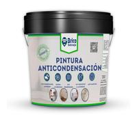 BRICOSALVAJE Vernice anti condensa e anti-umidità per interni ed esterni | Isolante Termico | Bianco opaco (0,75 litri)