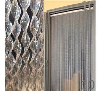 BricoShopping® Tenda moschiera Mod.A a fili in pvc regolabile Zanzariera per porta finestra esterna ingresso balcone camper filo ANTIMOSCHE 4 misure (10 (Glitter Multi), 150L x 250A cm (1 Pannelli))