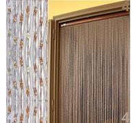 BricoShopping® Tenda MOSCHIERA Mod.R a fili in pvc regolabile Zanzariera per porta finestra esterna ingresso balcone camper ANTIMOSCHE anti insetti MOSCHE ombreggiante
