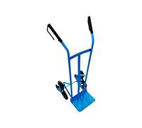 Bricoutlet Carrello Bravetta Portacasse a 3 ruote ideale per scale portata massima KG.200 (Pedana di appoggio 35x25cm)