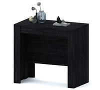 Bricozone Tavolo Consolle Allungabile Fino A 2.37 Metri 10 posti Design Moderno per Arredo Casa Ufficio Soggiorno Salotto Salone Sala da Pranzo Salvaspazio Colore Rovere Grigio 78 x 51 x 90 cm