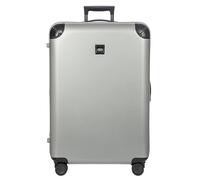 Bric's Amalfi - Valigia leggera espandibile, 76,2 cm, Argento/nero., Amalfi 76,2 cm Spinner Trunk 211-argento/Nero