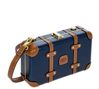 Brics Bellagio Borsa a tracolla blu/marrone, policarbonato, donna