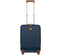 Bric's Capri 4 ruote Carrello della cabina 55 cm Scomparto per laptop con piega di espansione blu