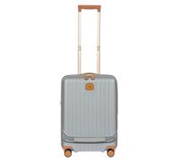 Bric's Capri 4 ruote Carrello della cabina 55 cm Scomparto per laptop con piega di espansione color argento