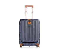 Brics Capri Valigia trolley (4 ruote) blu, policarbonato, 38 x 55 x 23cm