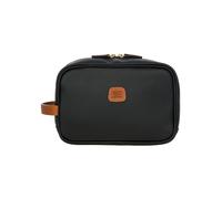 Brics Firenze Borsa da toilette nero, pelle sintetica, 25 x 17 x 9cm