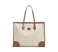 Brics Firenze Borsa shopper avorio/marrone, pelle sintetica, donna