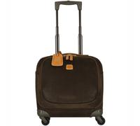 Bric's Life 4 ruote Trolley business 43 cm Vano porta PC marrone
