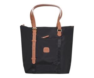 Bric's Milano X Large Borsa Da Shopping Donna Tasche Nero Marrone Nuova