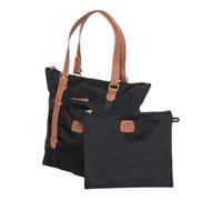 Bric's Milano X Medium Shopping Bag Borsa Da Donna Nera Marrone NUOVA