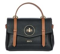 BRIC'S Pelle borsa a tracolla borsetta Gondola Ninfea Bag Black/Leather nero