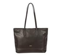 Bric's Pelle borsa a tracolla Gondola Violetta Shoulderbag Ebony marrone scuro