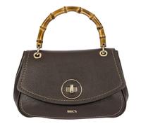 Bric's Pelle borsetta borsa a tracolla Gondola Girasole loop Handbag Ebony marrone scuro