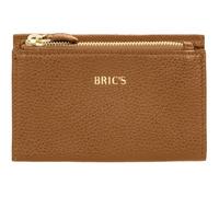 Bric's Pelle portafoglio Gondola Fioraliso Wallet Leather marrone chiaro