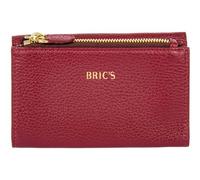 Bric's Pelle portafoglio Gondola Fioraliso Wallet Rubino bordeaux