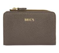 Bric's Pelle portafoglio Gondola Mughetto Wallet Swamp grigio talpa