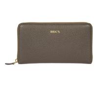 Bric's Pelle portafoglio Gondola Verbena Wallet Swamp grigio talpa