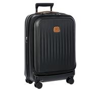 Bric's Taormina Trolley 55 cm Exp. With Pocket S+ Black | Trolley Bric's Taormina 55 cm - Pocket BlackIl Trolley Taormina Pocket BAH08450.001 Black è un bagaglio ultraleggero e resis