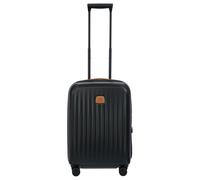 Brics Taormina - Trolley da cabina S 55 cm espandibile USB (nero)