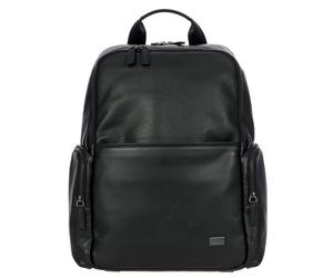 Bric's Torino Zaino in pelle 45 cm Scomparto per laptop nero