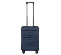 Bric's Trolley Collezione Ulisse B|Y, Valigia Bagaglio a Mano con 4 ruote, Resistente e Ultraleggera, Collegamento USB, Lucchetto TSA integrato, Dimensioni 37x55x20, Ocean Blue