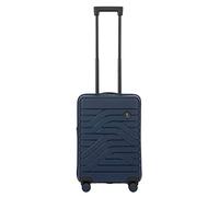 Bric's Trolley Rigido Espandibile Collezione Ulisse B|Y, Valigia Bagaglio a Mano con 4 ruote, Resistente e Ultraleggera, Collegamento USB, Lucchetto TSA integrato, Dimensioni 37x55x23/27, Ocean Blue